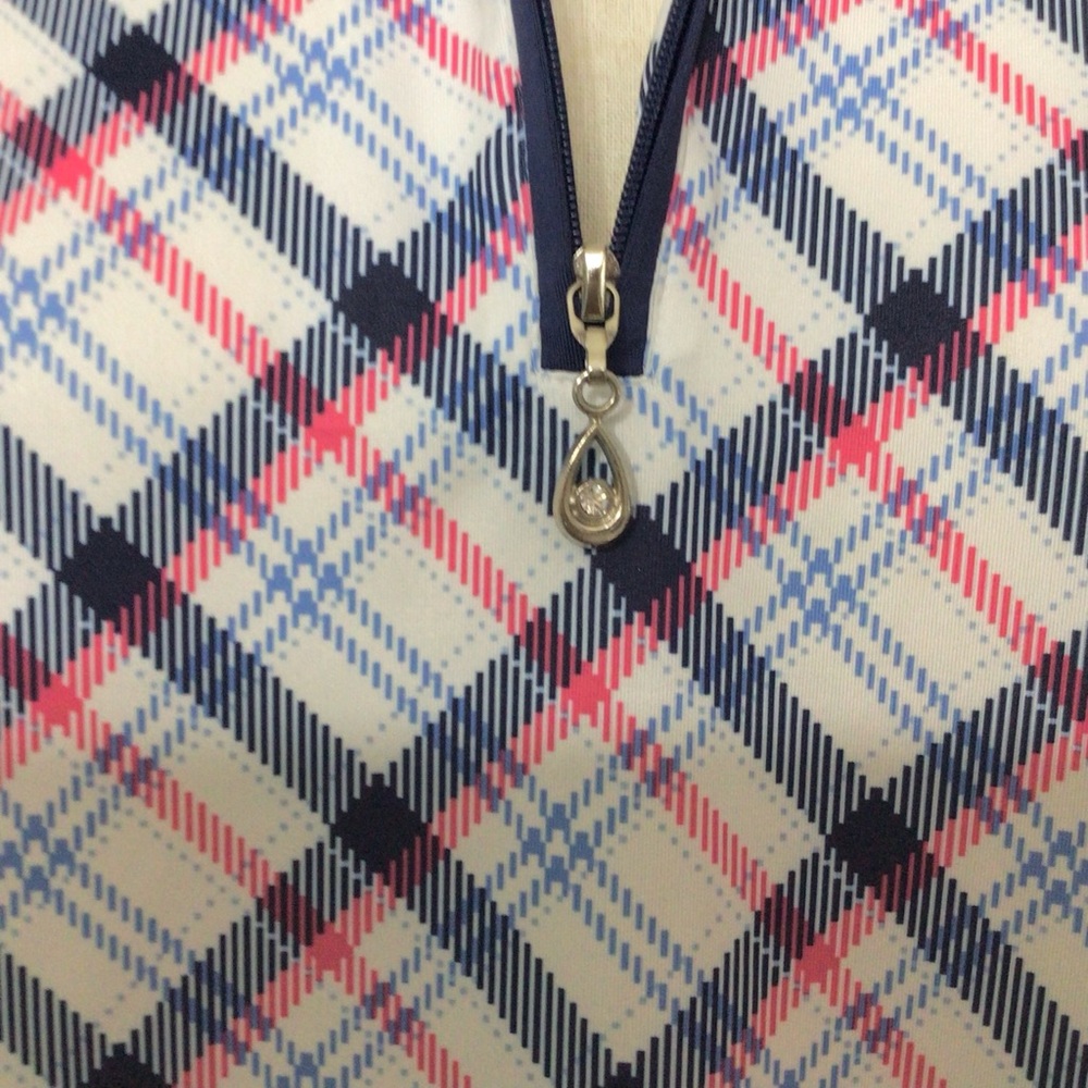 SanSoleil Long Sleeve UV Golf Top - Picture 3 of 13